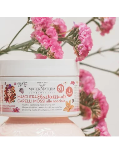 Maschera Elasticizzante Capelli Mossi alle Nocciole