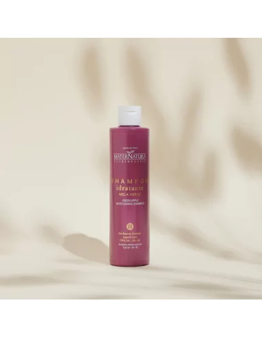 Shampoo Idratante Capelli Ricci alla Mela Verde. Definizione no crespo