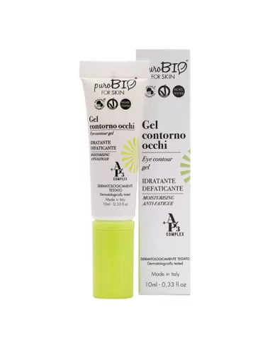 Gel Contorno Occhi puroBIO FOR SKIN: Idratante, Defaticante