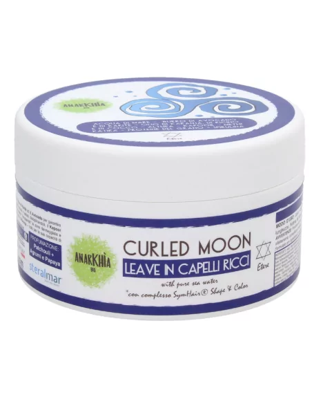 Curled Moon - Crema Leave-In per Capelli Ricci Nutriti e Disciplinati
