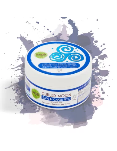 Curled Moon - Crema Leave-In per Capelli Ricci Nutriti e Disciplinati