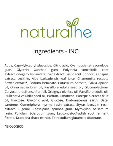 Termoprotettore Capelli Bio - Siero Chiudi Scaglie - Saman HIGH SHINE 200 ml