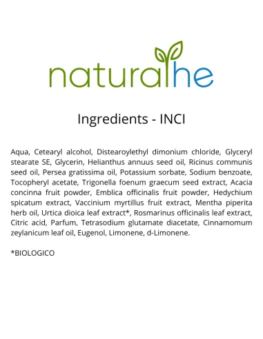 Impacco Crescita Capelli Stimolante e Rinforzante Bio 200 ml - Hair Pack Terra
