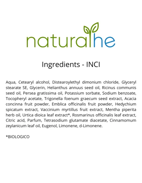 Impacco Crescita Capelli Stimolante e Rinforzante Bio 200 ml - Hair Pack Terra