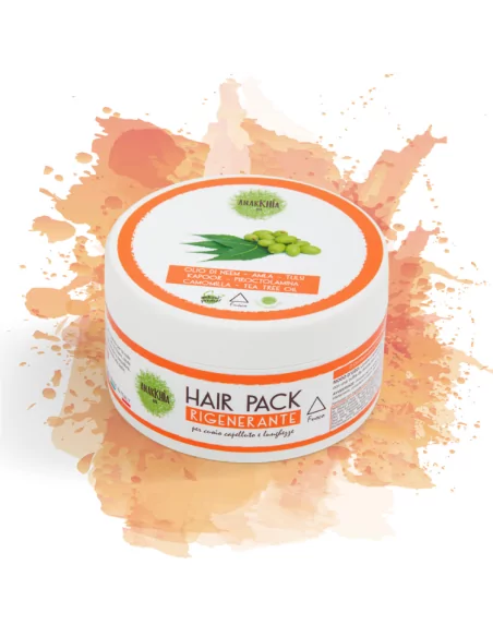 Impacco Capelli Pre Shampoo Rigenerante Bio - Hair Pack Fuoco 200 ml