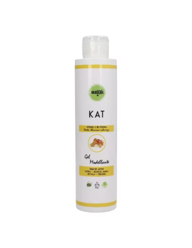 Gel Capelli Modellante, Idratante e Volumizzante Bio. Capelli Ricci e Lisci. Kat Gel 200 ml