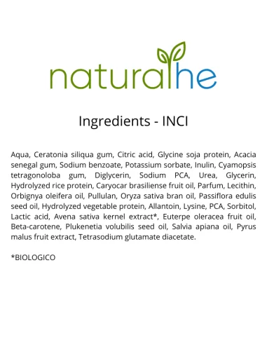 Impacco Capelli Rinforzante, Modellante, Levigante Bio - Lammask 200 ml