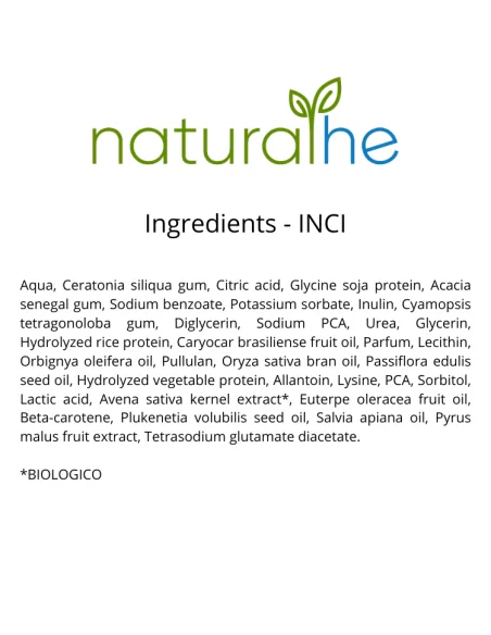 Impacco Capelli Rinforzante, Modellante, Levigante Bio - Lammask 200 ml