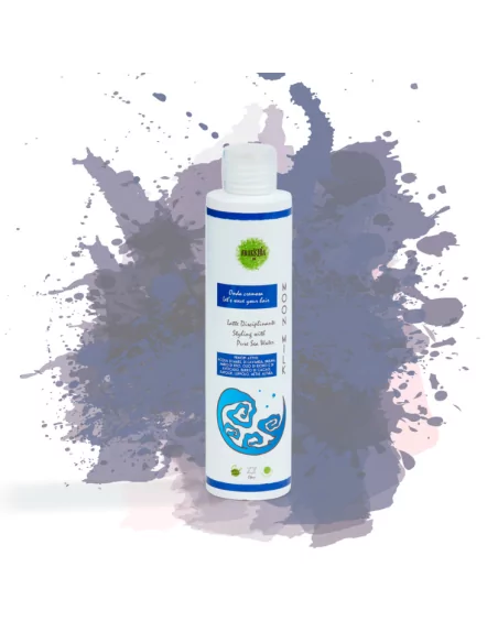Latte Disciplinante Anti Crespo Bio per Capelli Ricci. Styling Naturale. Moon Milk 200 ml