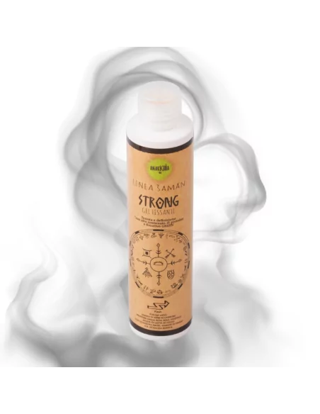 Gel per Capelli Bio. Styling Capelli ad Alta Tenuta con Proteine e Fissativo Green - STRONG 200 ml