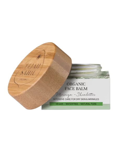 Balsamo Viso Biologico con Moringa e Burro di Karité - 15 ml