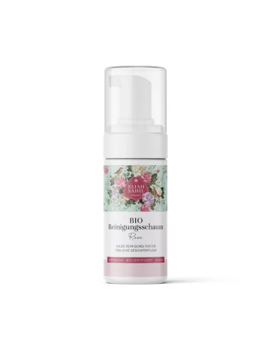 Mousse Detergente Viso Biologica alla Rosa - 110 ml