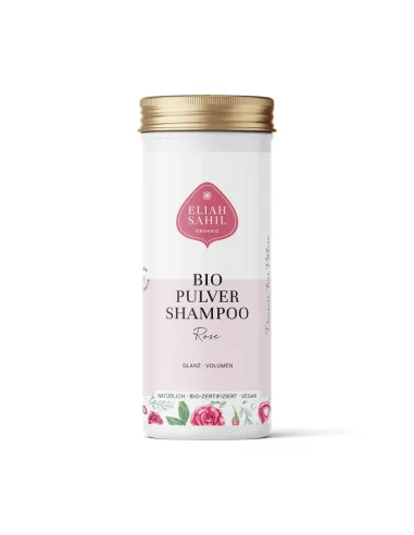 Shampoo in Polvere alla Rosa Biologico - 100 gr