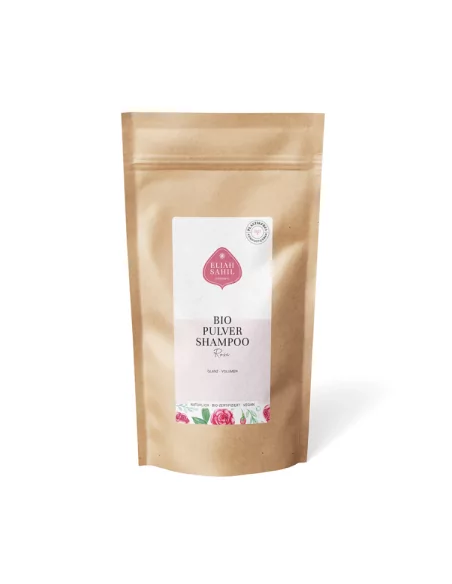 Shampoo in Polvere alla Rosa Biologico Refill - Ricarica - 250 gr