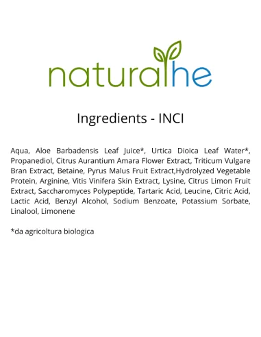 Spray Capelli Anticrespo Bio, Attivo, Acidi della Frutta AHA
