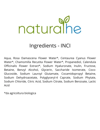 Acqua Micellare Viso – occhi – Labbra Bio. Lenitiva e Idratante
