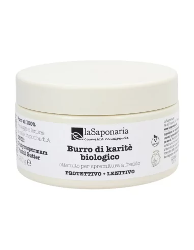 Burro di Karité Puro 100% - Bio. Ideale per la Cura di Pelle e Capelli