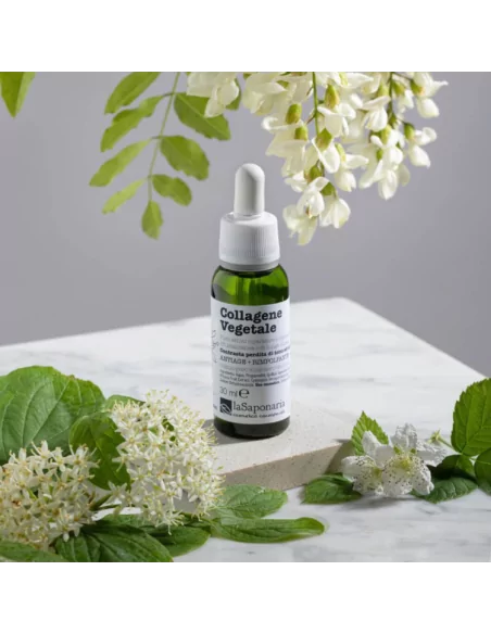 Collagene Vegetale Puro Vegano - Siero Viso Tonificante e Liftante