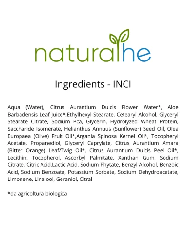 Crema Viso Idratante e Riequilibrante - Aloe Vera e Argan