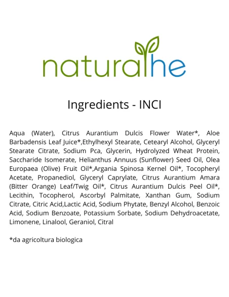 Crema Viso Idratante e Riequilibrante - Aloe Vera e Argan