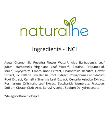 Lozione Cute Lenitiva e Idratante - Naturale e Biologica