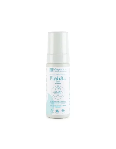 Mousse Detergente Viso Mirtilla Bio | Pulizia Delicata per Tutte Le Pelli