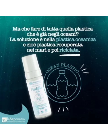 Mousse Detergente Viso Mirtilla Bio | Pulizia Delicata per Tutte Le Pelli