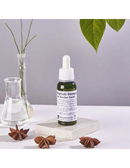 Siero Viso Rassodante e Tonificante: Peptidi Complex con Sacha Inchi