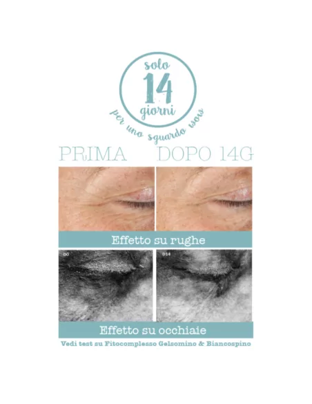 Contorno Occhi Bio 3 in 1: Contrasta Rughe, Borse e Occhiaie