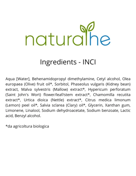 Balsamo Capelli Bio Concentrato Attivo: Ripara, Nutre e Protegge i Capelli